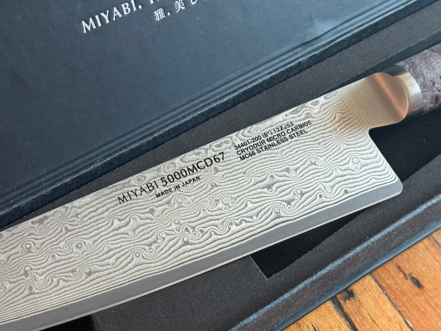 Miyabi Black 8” Chef’s Knife