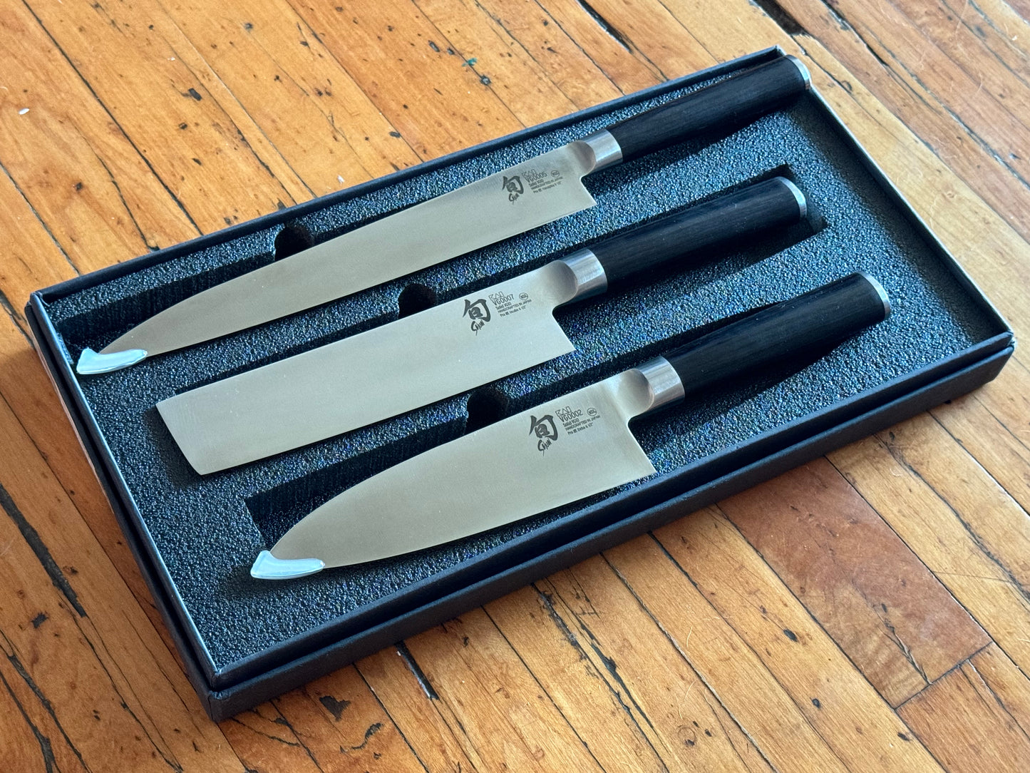 Shun Pro 6.5” Deba & 6.5” Usuba & 9” Yanagiba 3pc Asian Chef’s Set