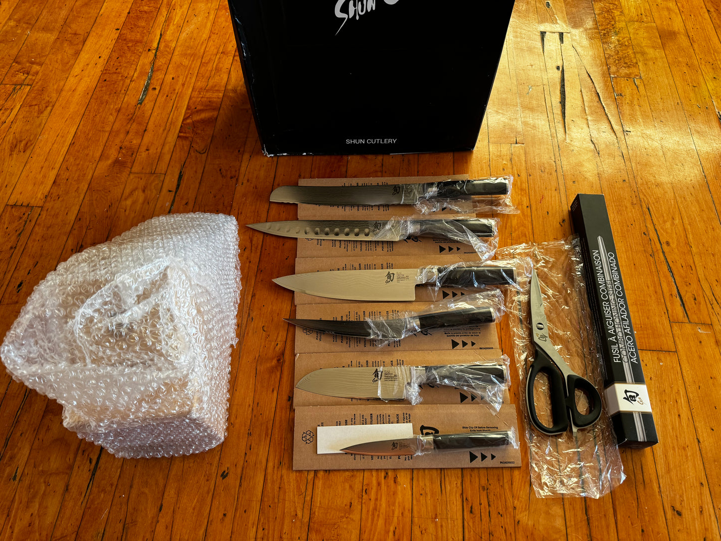 Shun Classic 9pc Knife Block Set