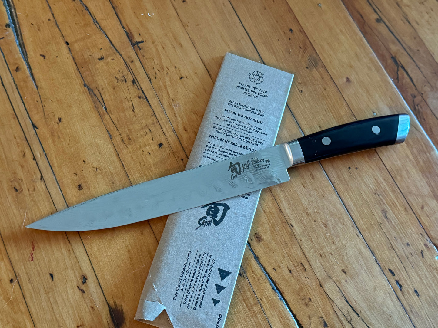 Shun Kaji 9” Slicing Knife KDM0009