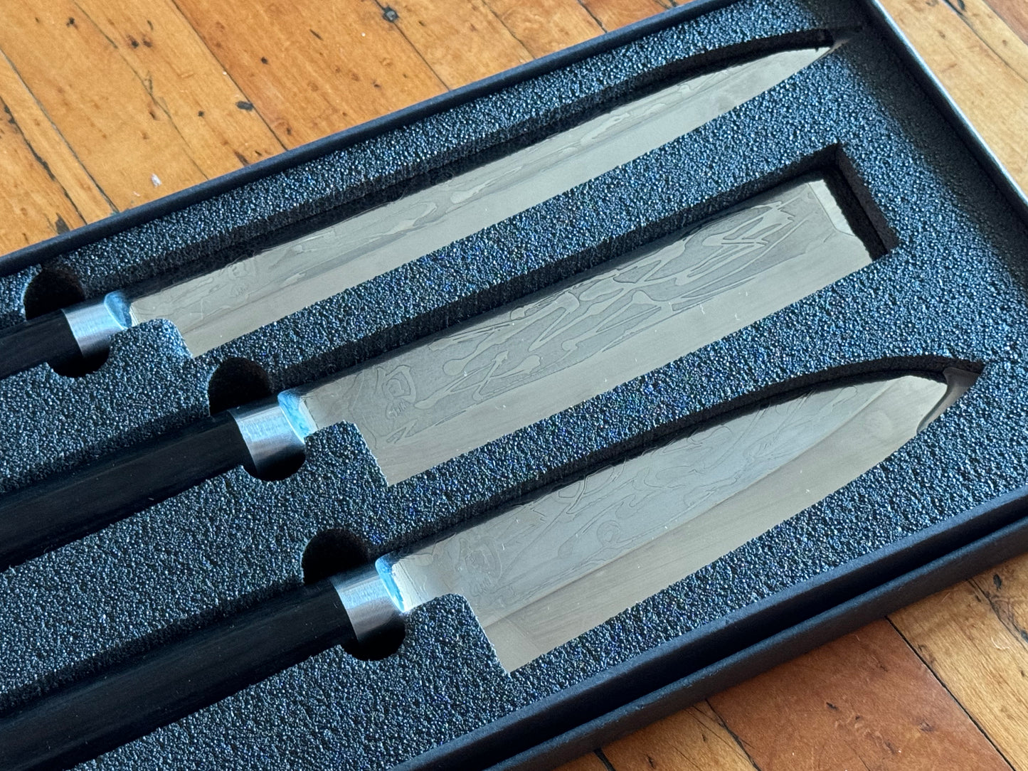 Shun Pro 6.5” Deba & 6.5” Usuba & 9” Yanagiba 3pc Asian Chef’s Set