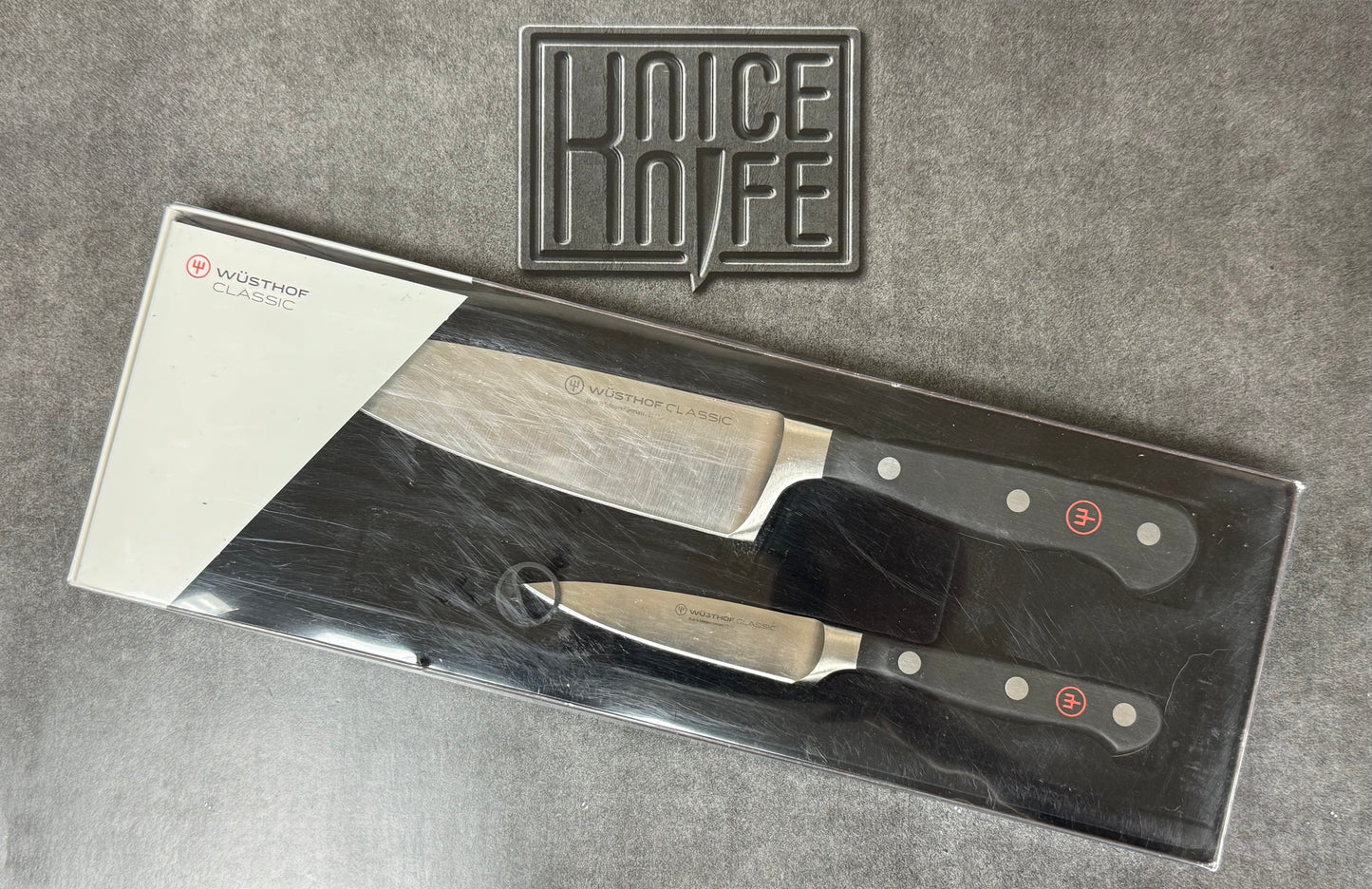 Wusthof Classic 2pc Prep Set - 6” Chef’s + 3.5” Paring Knife