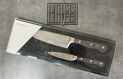 Wusthof Classic 2pc Prep Set - 6” Chef’s + 3.5” Paring Knife