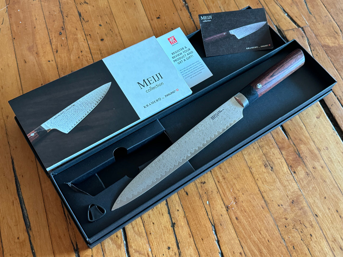 Zwilling Bob Kramer Meiji 9” Slicing & Carving Knife