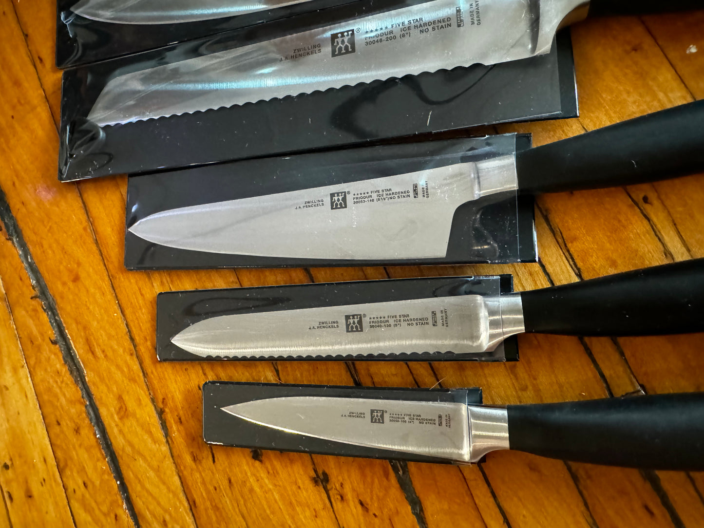 Zwilling Five Star 8pc Knife Set