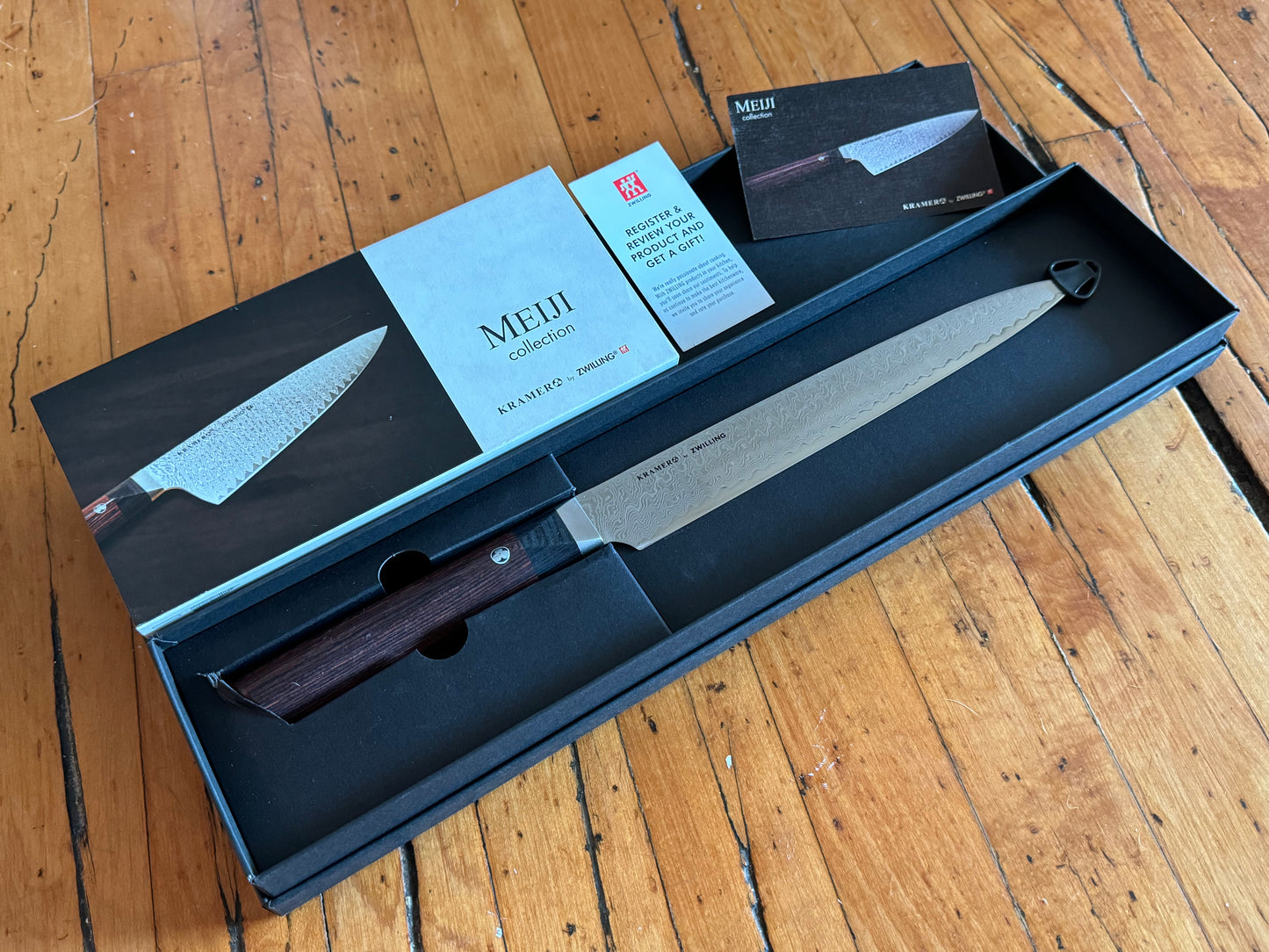 Zwilling Bob Kramer Meiji 9” Slicing & Carving Knife