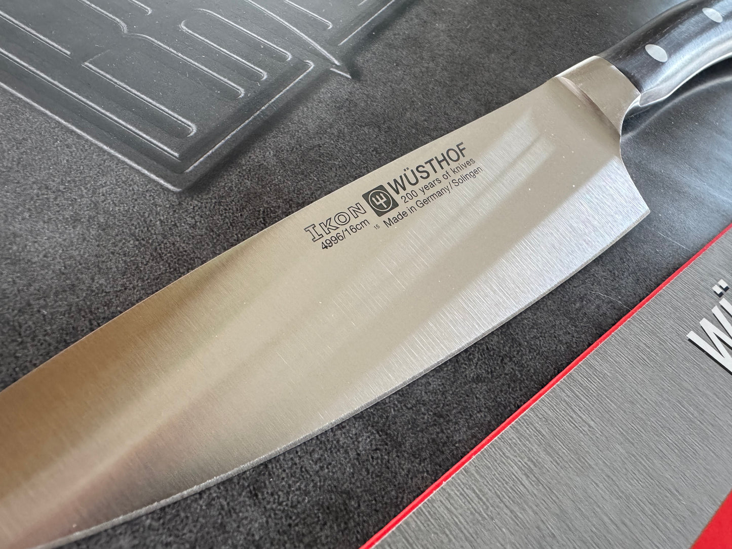 Wusthof Ikon Blackwood 6” Chef’s Knife 4996/16cm
