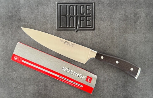 Wusthof Ikon Blackwood 8” Chef's Knife 4996/20cm