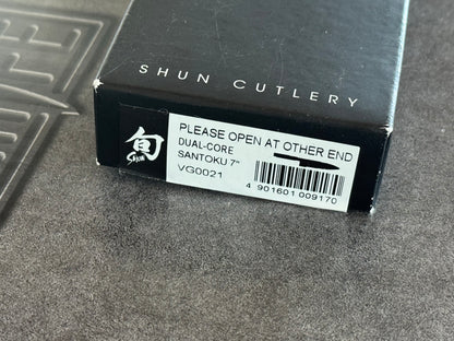 Shun Dual Core 7” Santoku Knife VG0021