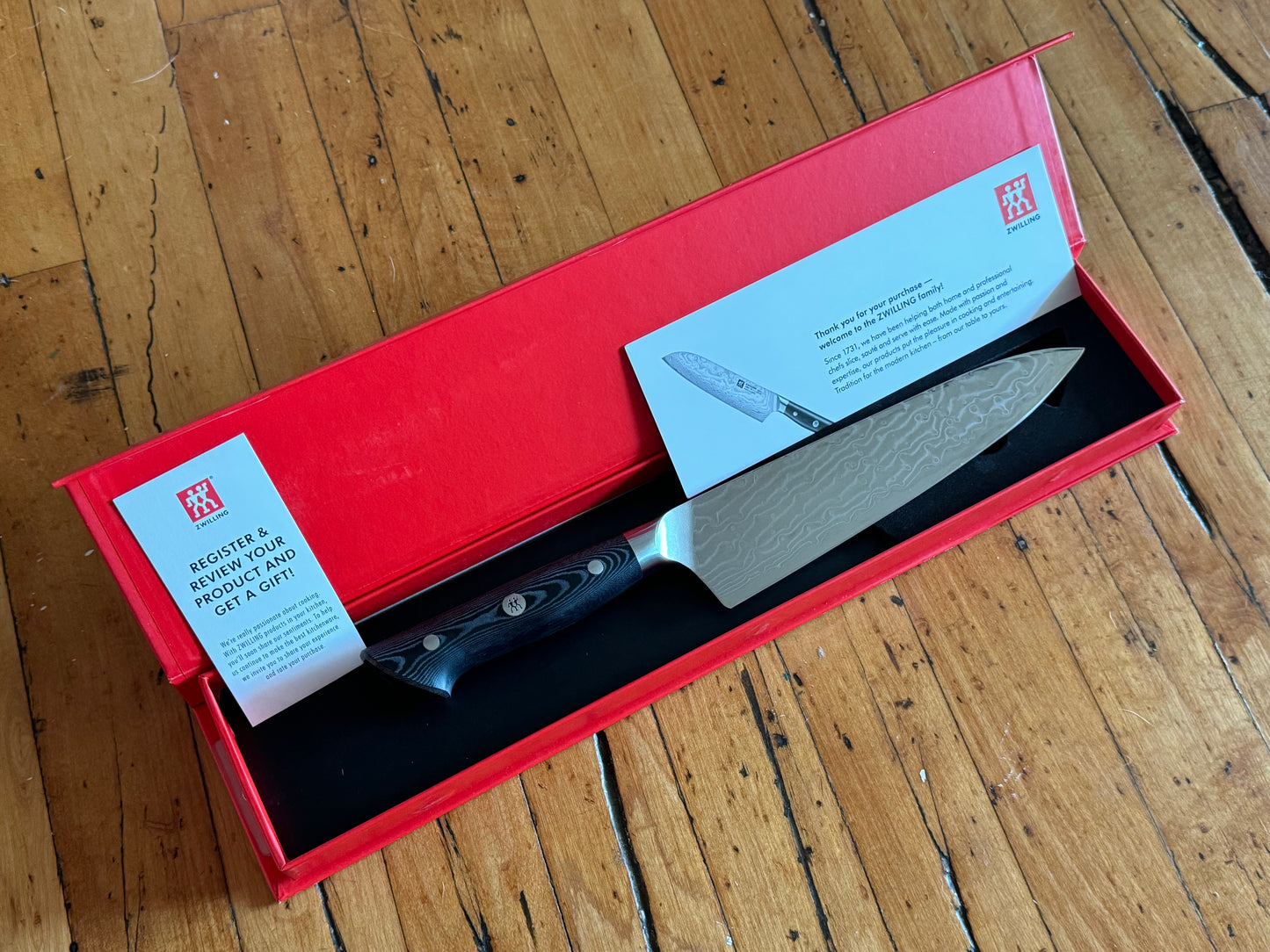 Zwilling Kanren 8” Chef’s Knife Made In Japan