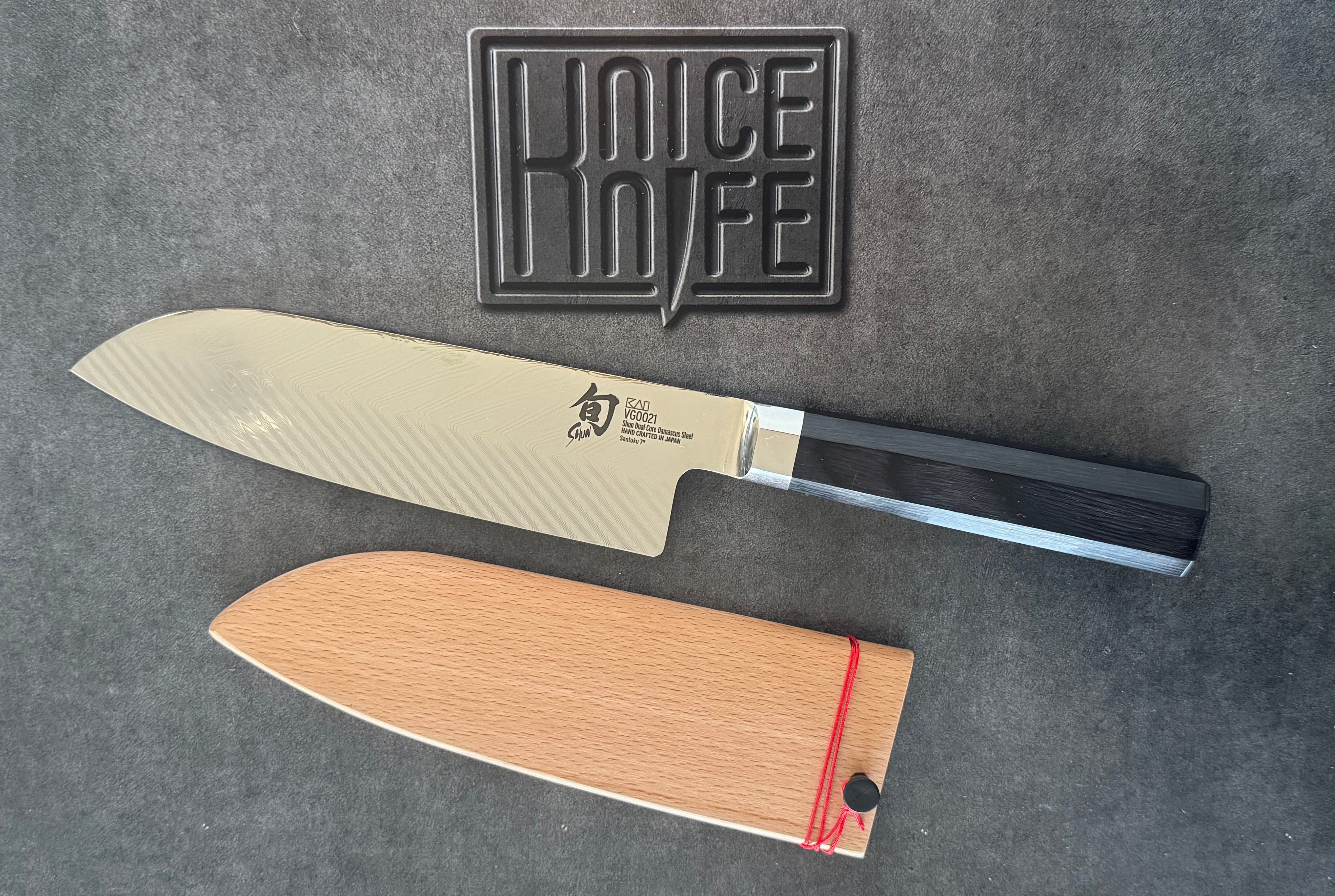 shun21 笙 Shun Dual Core 7” Santoku Knife VG0021 – Knice Knife Store