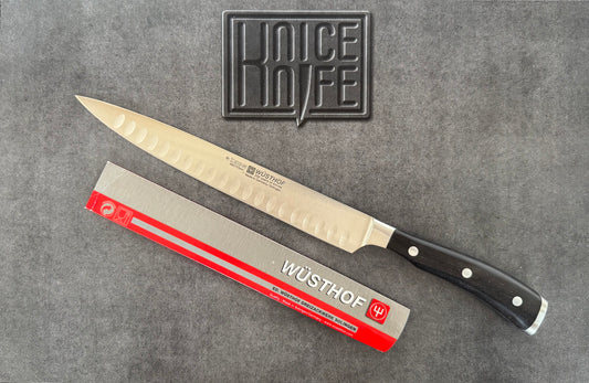 Wusthof Ikon Blackwood 9” Carving Knife 4907/23cm
