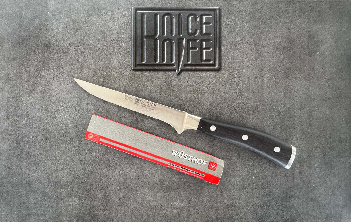 Wusthof Ikon Blackwood 5” Boning Knife 4958/14cm