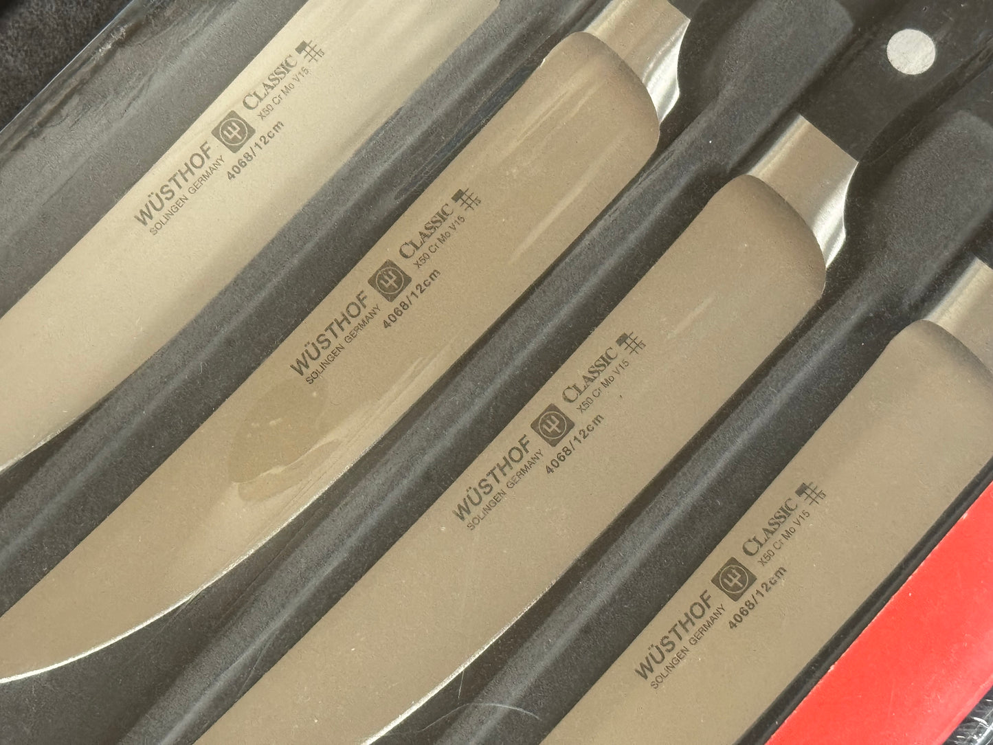 Wusthof Classic 4pc Steak Knife Set