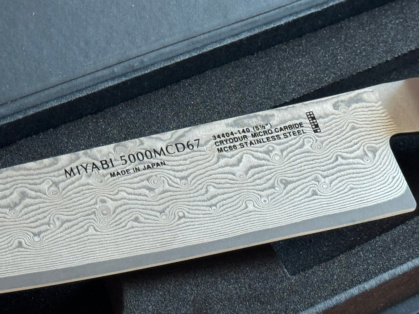 Miyabi Black 5.5” Santoku Knife 5000MCD67