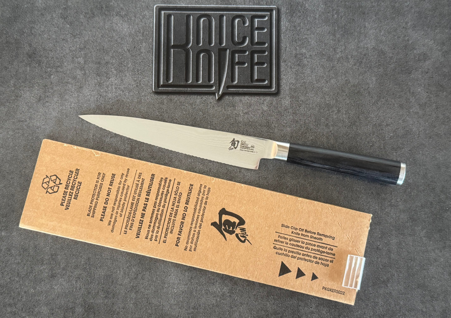 Shun Classic 6” Serrated Utility Knife DM0722