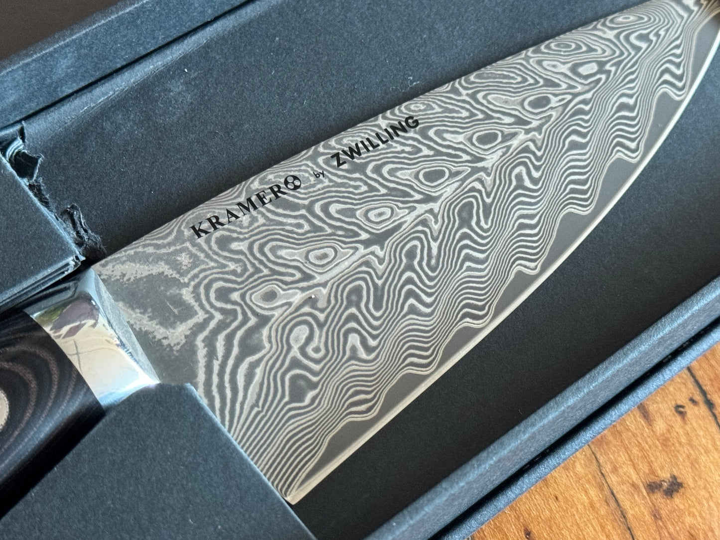 Zwilling Bob Kramer 6” Damascus Chef’s Knife