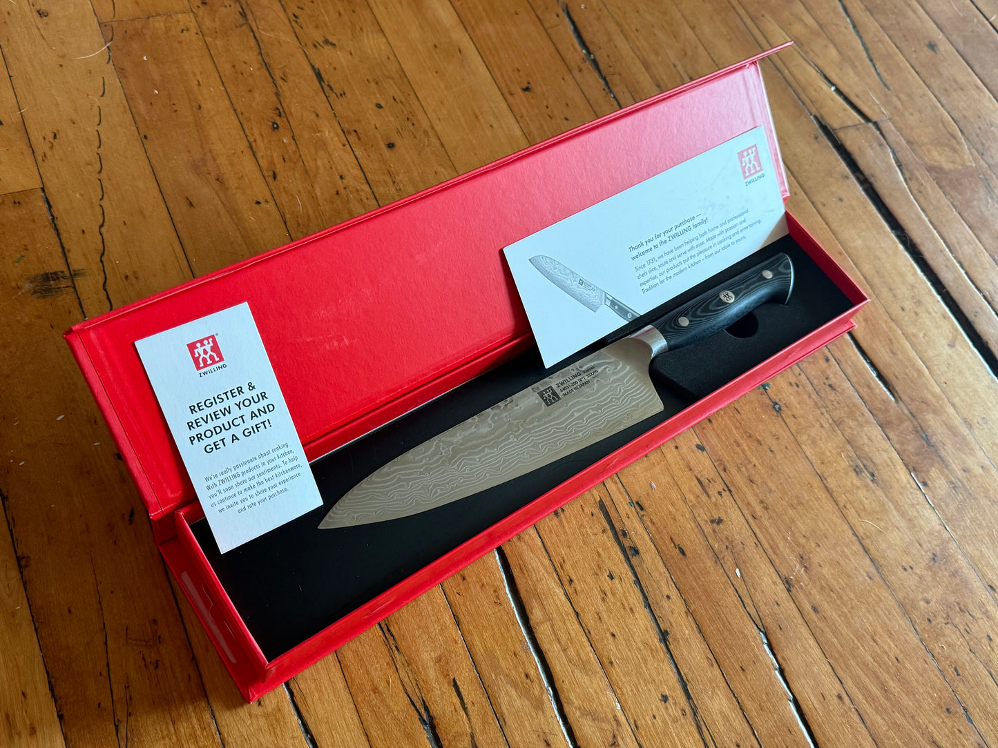 Zwilling Kanren 8” Chef’s Knife Made In Japan