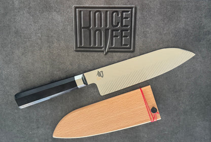 Shun Dual Core 7” Santoku Knife VG0021