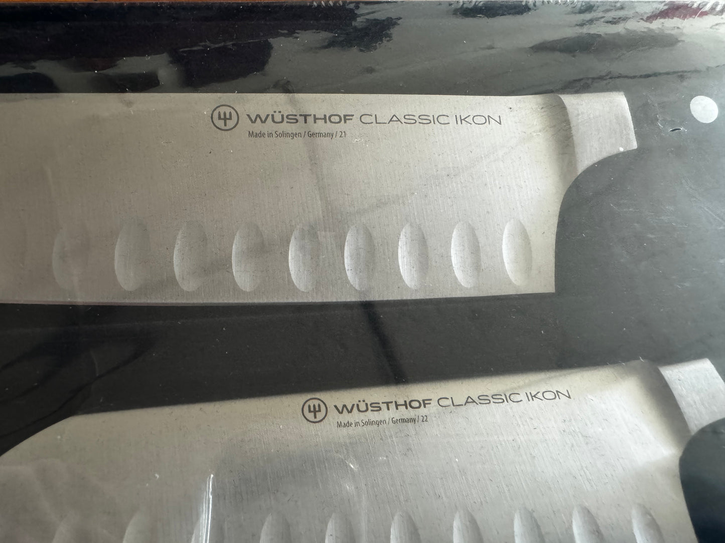 Wusthof Classic Ikon 7” Santoku & 5” Santoku Knife Set