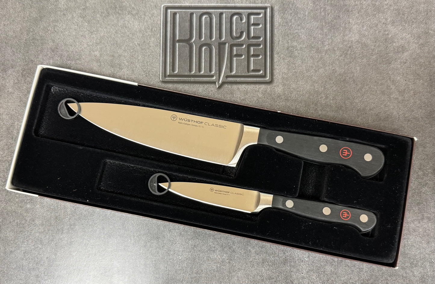 Wusthof Classic 2pc Prep Set - 6” Chef’s + 3.5” Paring Knife