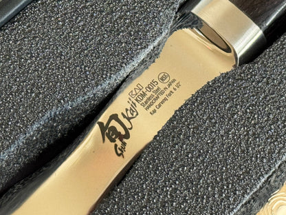 Shun Kaji 2pc Carving Knife + Fork Set - 8” Slicing Knife + 6.5” Fork