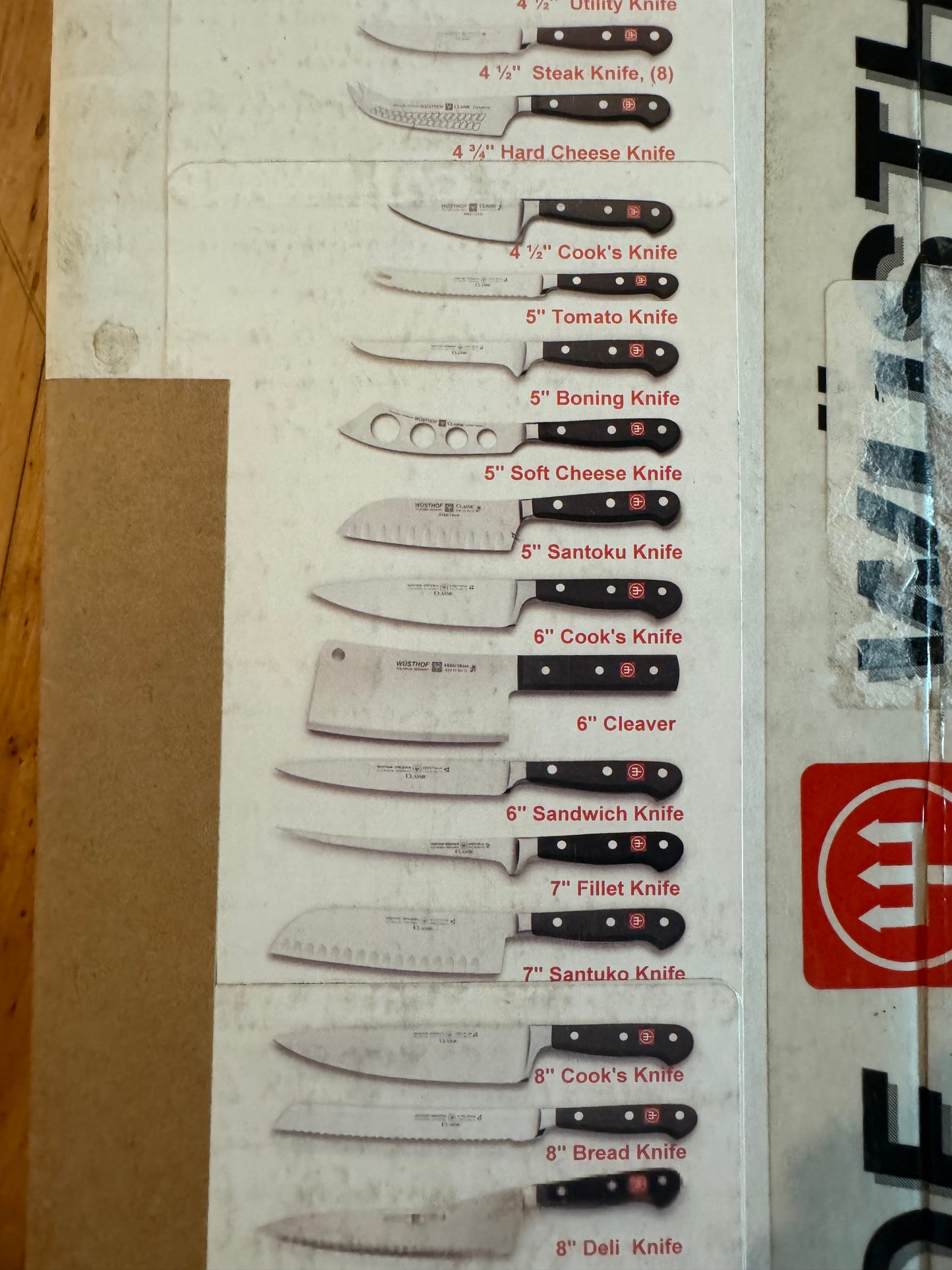 Wusthof Classic 36pc Knife Set With Block