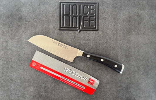 Wusthof Ikon Blackwood 5” Santoku Knife 4972/14cm