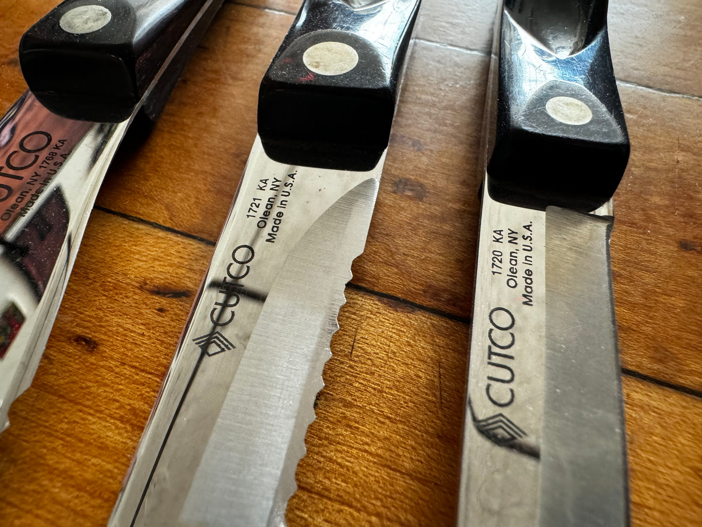 Cutco 5pc Knife Set In Tray