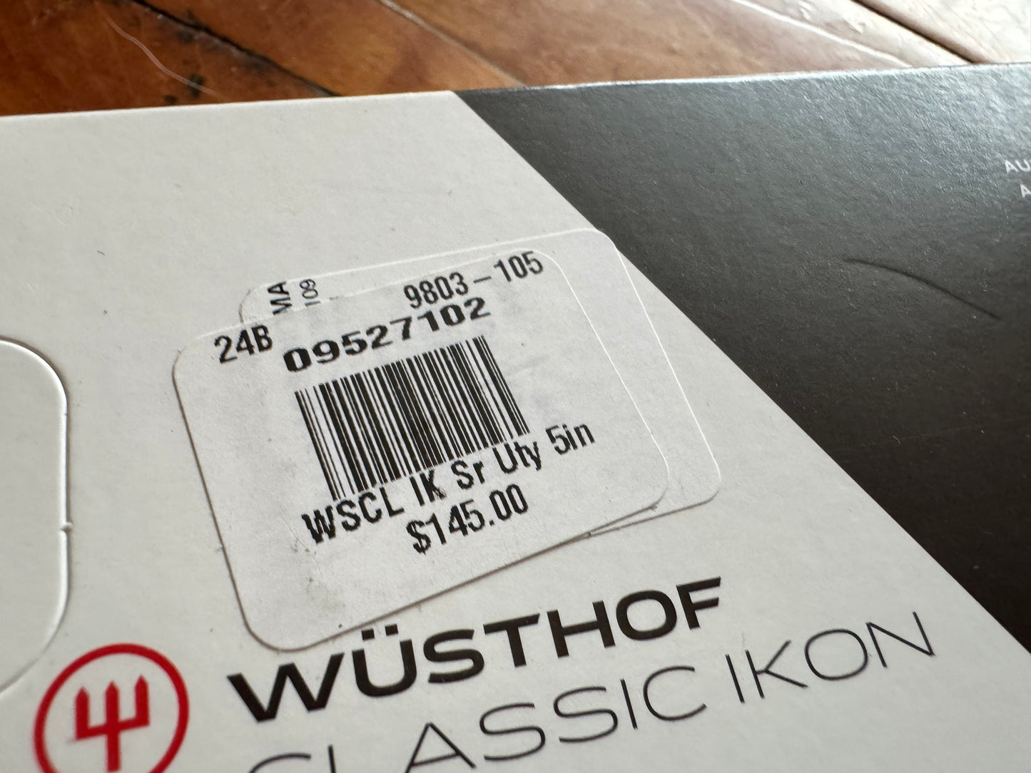 Wusthof Classic Ikon 4.5” Paring & 5” Serrated Knife Set - RESERVED